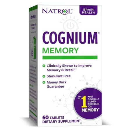 Boîte de Natrol Cognium Memory, complément alimentaire.
