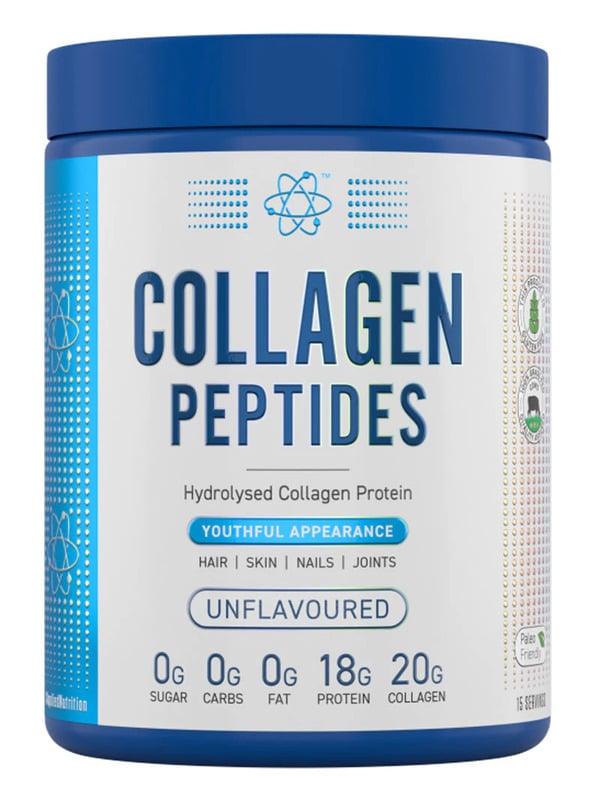 Pot de peptides de collagène hydrolysé.