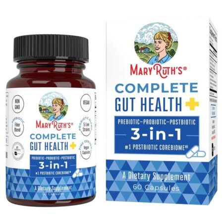 Complément alimentaire probiotique MaryRuth's, 60 capsules.