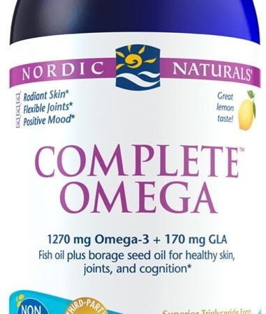 Supplément diététique Omega-3 et GLA.
