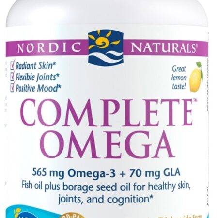 Supplément complet oméga Nordic Naturals, 60 gélules.