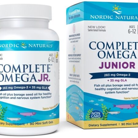 Complete Omega Junior, 283mg Lemon - 90 softgels