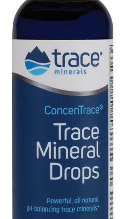 Supplément alimentaire en gouttes de minéraux trace.