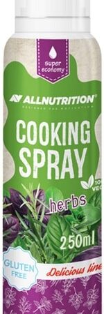 Spray de cuisson aux herbes, sans gluten, 250 ml.