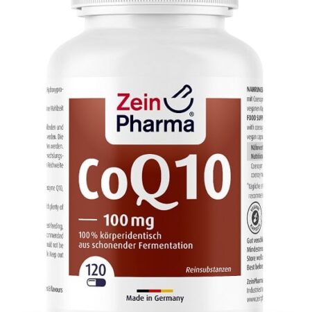 Complément CoQ10 Zein Pharma 100mg, 120 capsules.