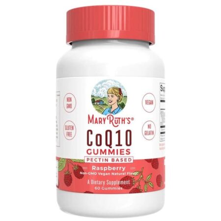 CoQ10 Gummies, Raspberry - 60 gummies