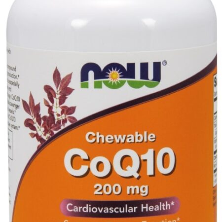 Complément alimentaire CoQ10 masticable pour la santé cardiovasculaire.