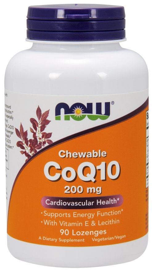 Complément alimentaire CoQ10 masticable pour la santé cardiovasculaire.
