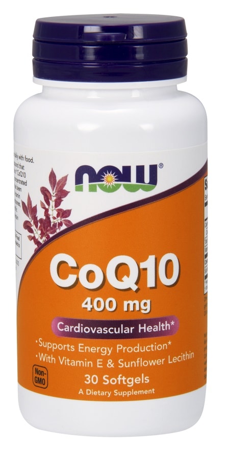 Complément alimentaire CoQ10 400 mg, santé cardiovasculaire.