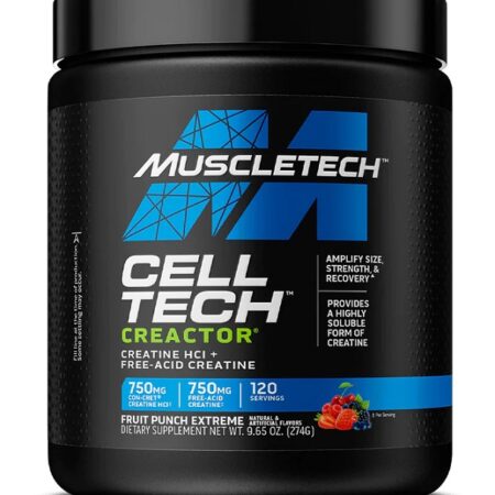 Pot de complément alimentaire Muscletech Cell Tech.