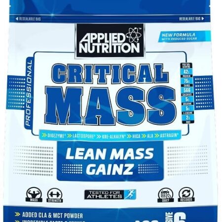 Supplément nutritionnel pour prise de masse musculaire.