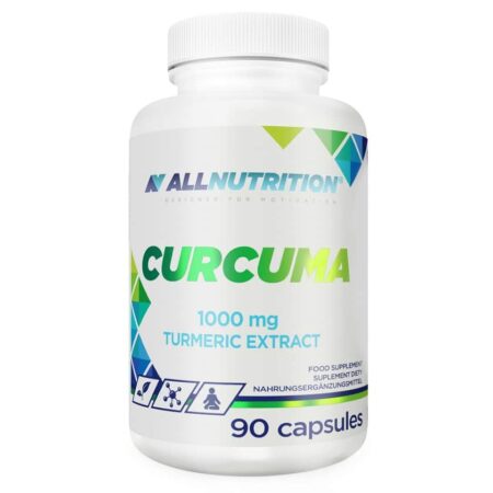 Pot de complément alimentaire au curcuma, 90 capsules.
