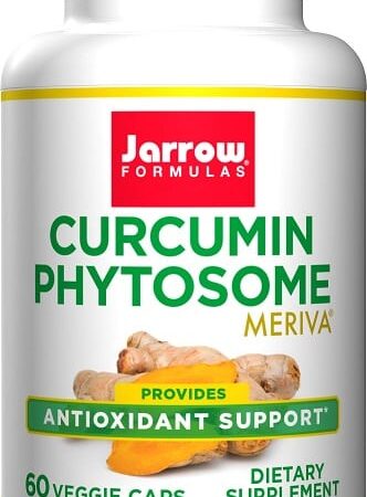 Bouteille de complément alimentaire Curcumin Phytosome.
