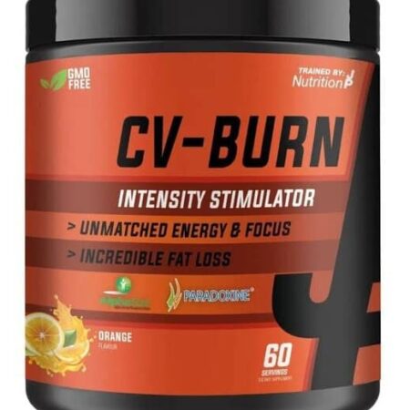 Stimulant d'intensité CV-BURN, perte de graisse, saveur orange.