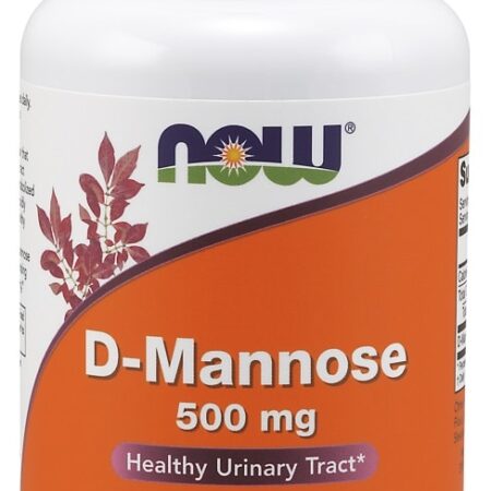 Complément alimentaire D-Mannose 500 mg, végétalien.