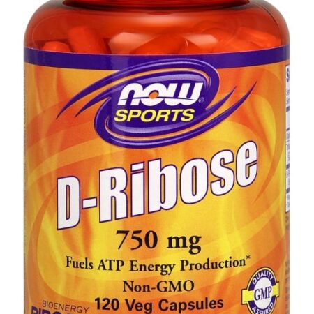 D-Ribose, 750mg - 120 vcaps