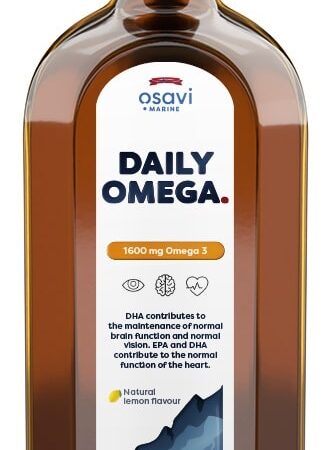 Daily Omega, 1600mg Omega 3 (Natural Lemon) - 250 ml.
