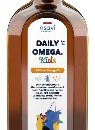 Daily Omega Kids, 800mg Omega 3 (Natural Lemon) - 250 ml.