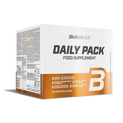 Boîte de compléments alimentaires Daily Pack BioTechUSA.