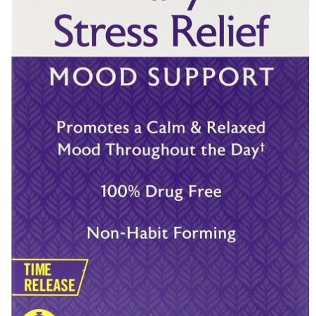 Complément alimentaire Natrol anti-stress quotidien, végétarien.