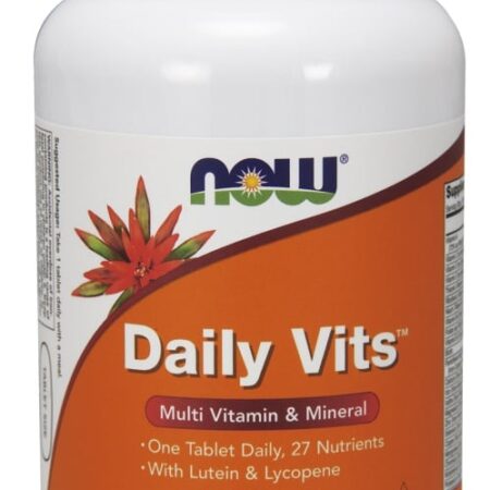 Flacon multivitamines Daily Vits, 250 comprimés.