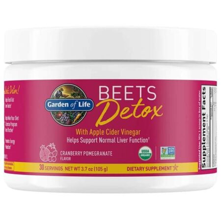 Detox Beets Powder, Cranberry Pomegranate - 105 grams