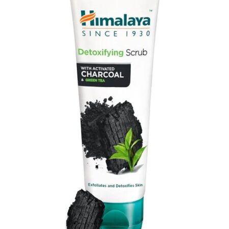Detoxifying Scrub with Activated Charcoal & Green Tea - 75 ml.