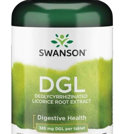 Flacon Swanson DGL pour la santé digestive