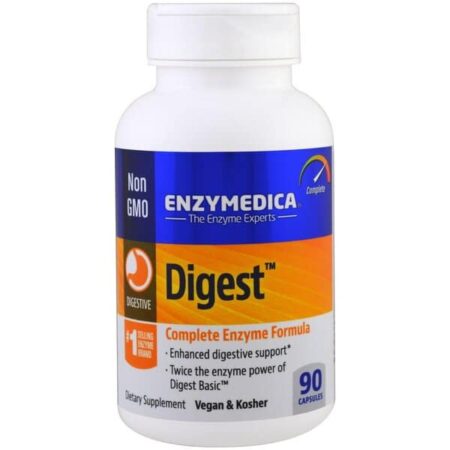 Flacon Enzymedica Digest, compléments digestifs enzymes.