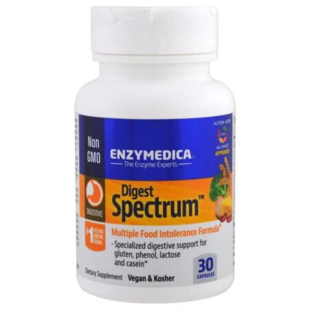 Flacon Digest Spectrum, complément alimentaire, 30 capsules.