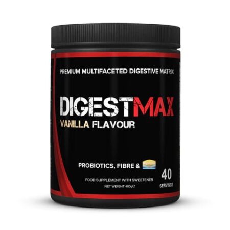 Pot de complément DigestMax saveur vanille.