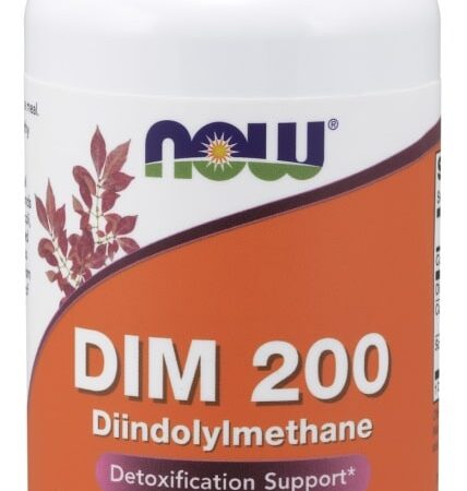 Complément alimentaire DIM 200 avec calcium D-Glucarate.