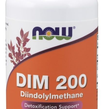 Complément alimentaire DIM 200 avec calcium D-Glucarate.