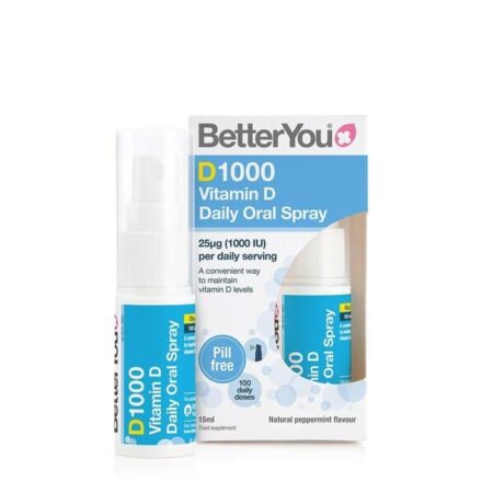 Spray oral vitamine D BetterYou D1000.
