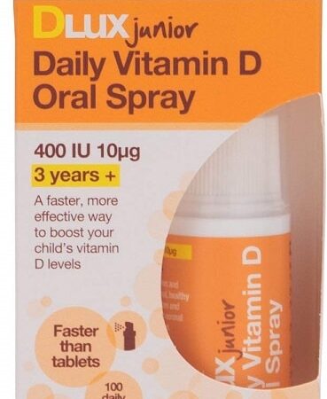 Spray oral vitamine D pour enfants, BetterYou DLux Junior.