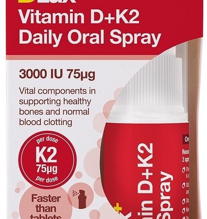 Spray oral vitamine D+K2, supplément quotidien, BetterYou.