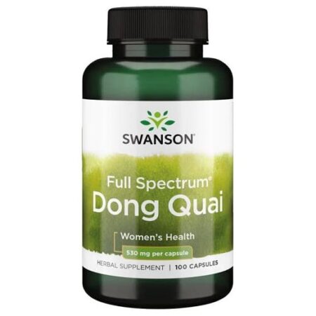 Pot de complément Dong Quai pour femmes.
