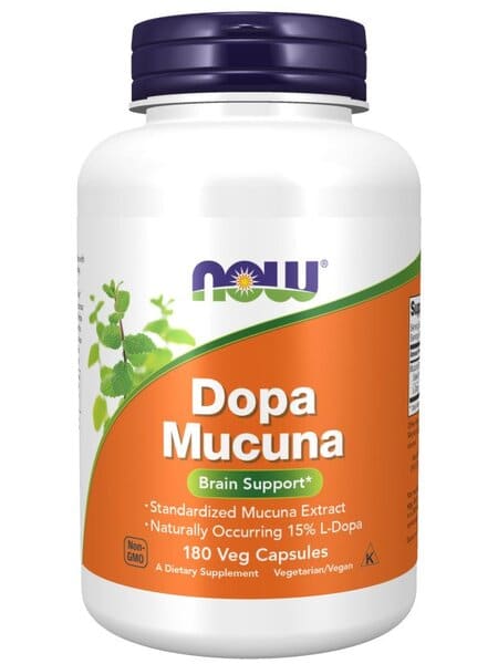 Flacon de complément alimentaire Dopa Mucuna.