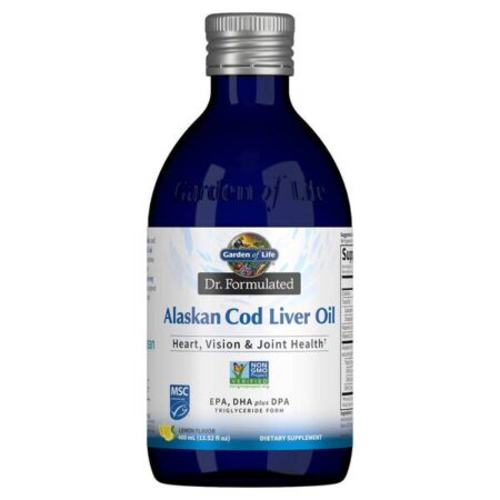 Dr. Formulated Alaskan Cod Liver Oil, Lemon - 400 ml.