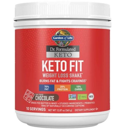 Shake KETO FIT chocolat pour perte de poids.
