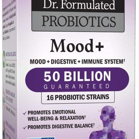 Boîte de probiotiques Mood+ 50 milliards.