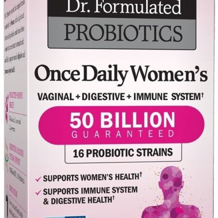 Probiotiques quotidiens pour femmes, sans gluten.