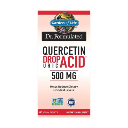 Dr. Formulated Quercetin Drop Uric Acid - 60 vegan tablets