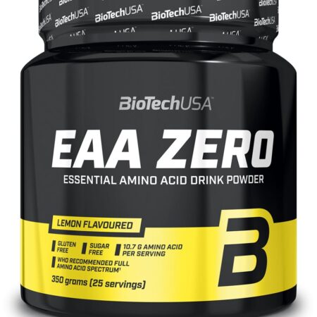 Pot de poudre EAA ZERO citron, BiotechUSA.