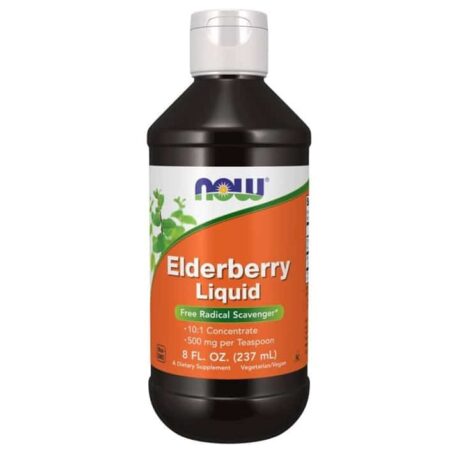 Complément liquide de sureau, antioxydant, végétarien.