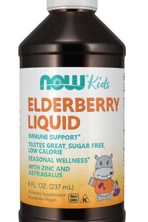 Elderberry Liquid for Kids - 237 ml.