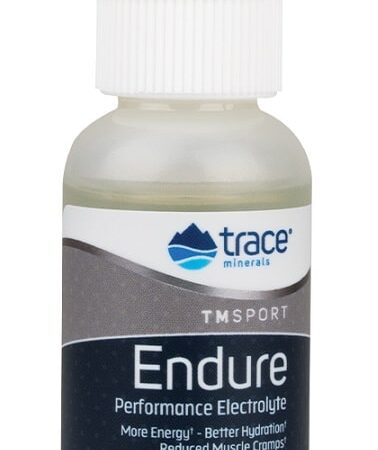 Supplément électrolytes Endure, performance sportive, flacon 30ml.