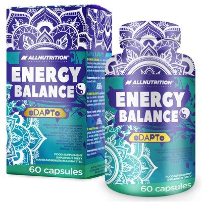 Complément alimentaire Energy Balance, 60 capsules.