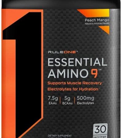 Essential Amino 9, Peach Mango - 345 grams