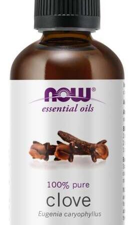 Huile essentielle de clou de girofle pure.